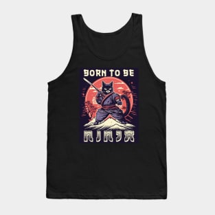 Ninja Cat Tank Top